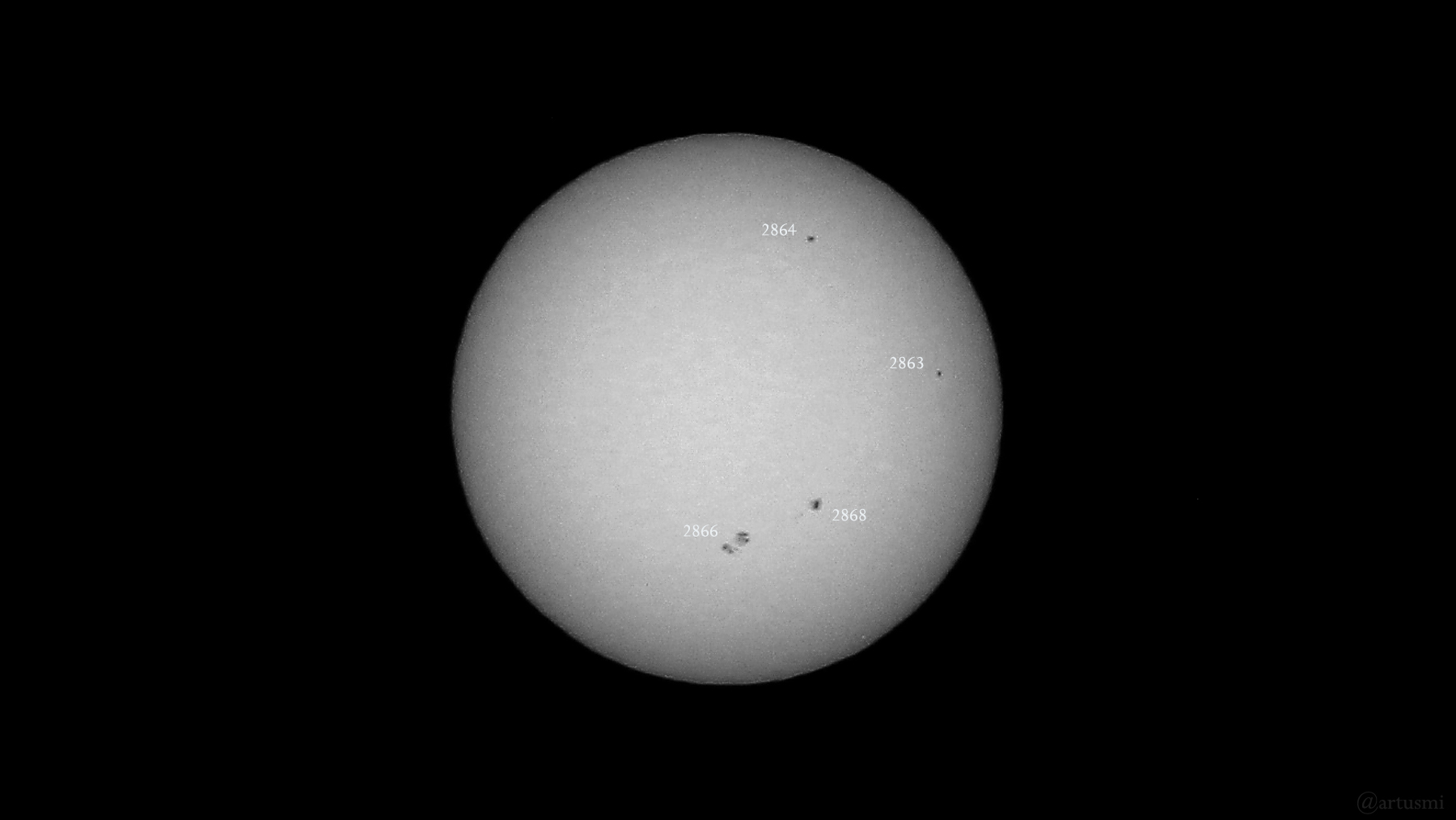 Sonnenfleckenaktivität am 8. September 2021