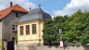 Balthasar Neumann Pavillon in der Würzburger Straße in Randersacker