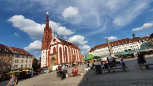 Marktplatz mit Marienkapelle in Würzburg