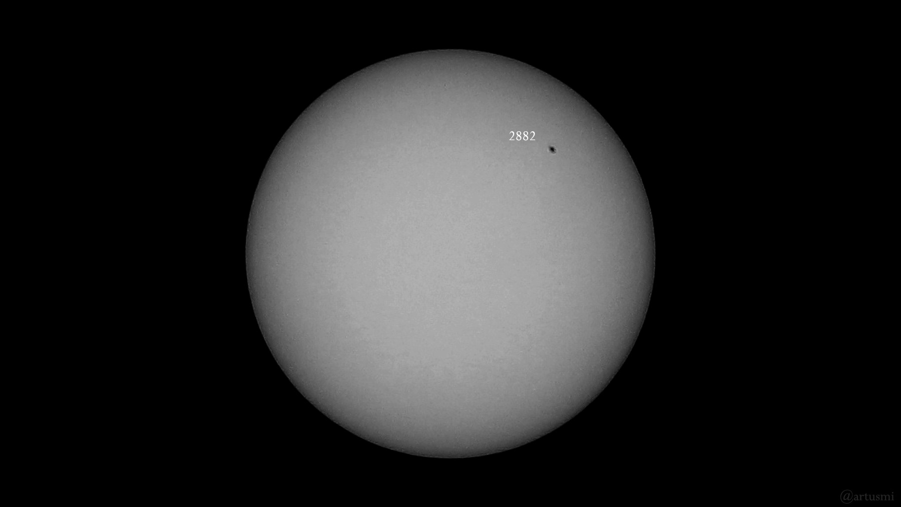 Sonnenfleckenaktivität am 13. Oktober 2021