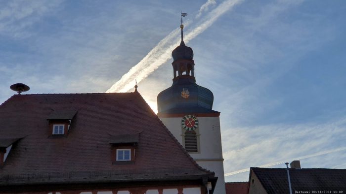 Turm von St. Matthäus in Markt Einersheim