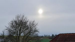 Wetterbild aus Eisingen vom 10. Dezember 2021