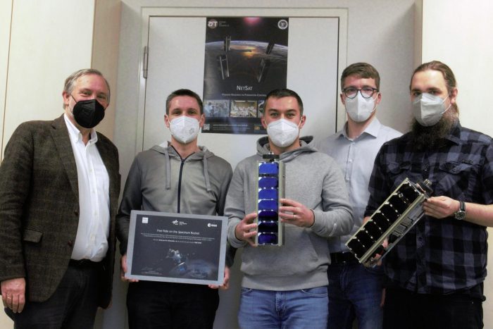 Gewinner des ersten Nutzlastwettbewerbs für den Erstflug des deutschen Mikrolaunchers Spectrum: Das Zentrum für Telematik aus Würzburg