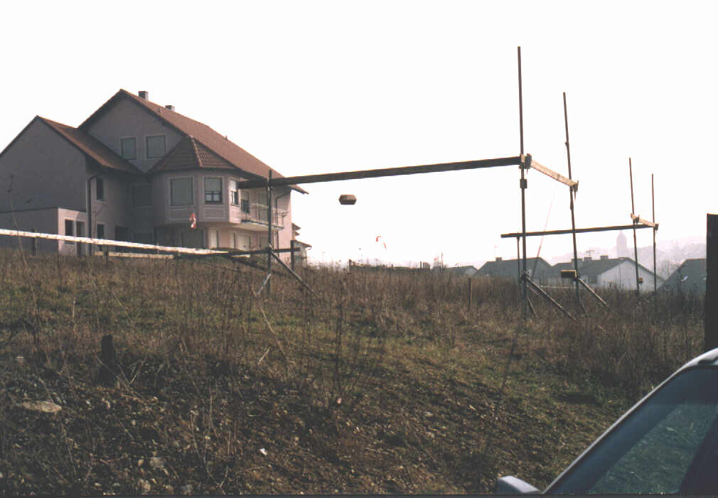 Unser Garten im Februar 1992