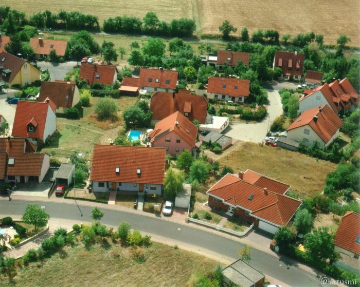 Luftbild Eisingen vom 23. August 2003