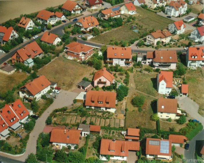 Luftbild Eisingen vom 23. August 2003