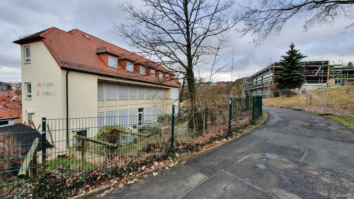 Kita St. Nikolaus und Teilneubau der Grundschule Eisingen-Waldbrunn am 5. Januar 2022
