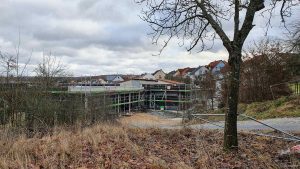Teilneubau der Grundschule Eisingen-Waldbrunn am 5. Januar 2022