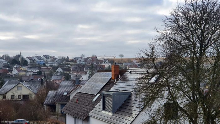 Wetterbild aus Eisingen vom 26. Februar 2022