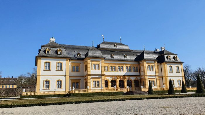 Schloss Veitshöchheim am 13. März 2022