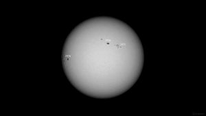 Sonnenfleckenaktivität am 29. März 2022