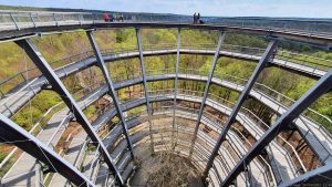 Aussichtsturm am Baumwipfelpfad Steigerwald
