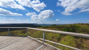 Aussichtsturm am Baumwipfelpfad Steigerwald