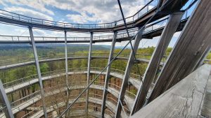 Aussichtsturm am Baumwipfelpfad Steigerwald