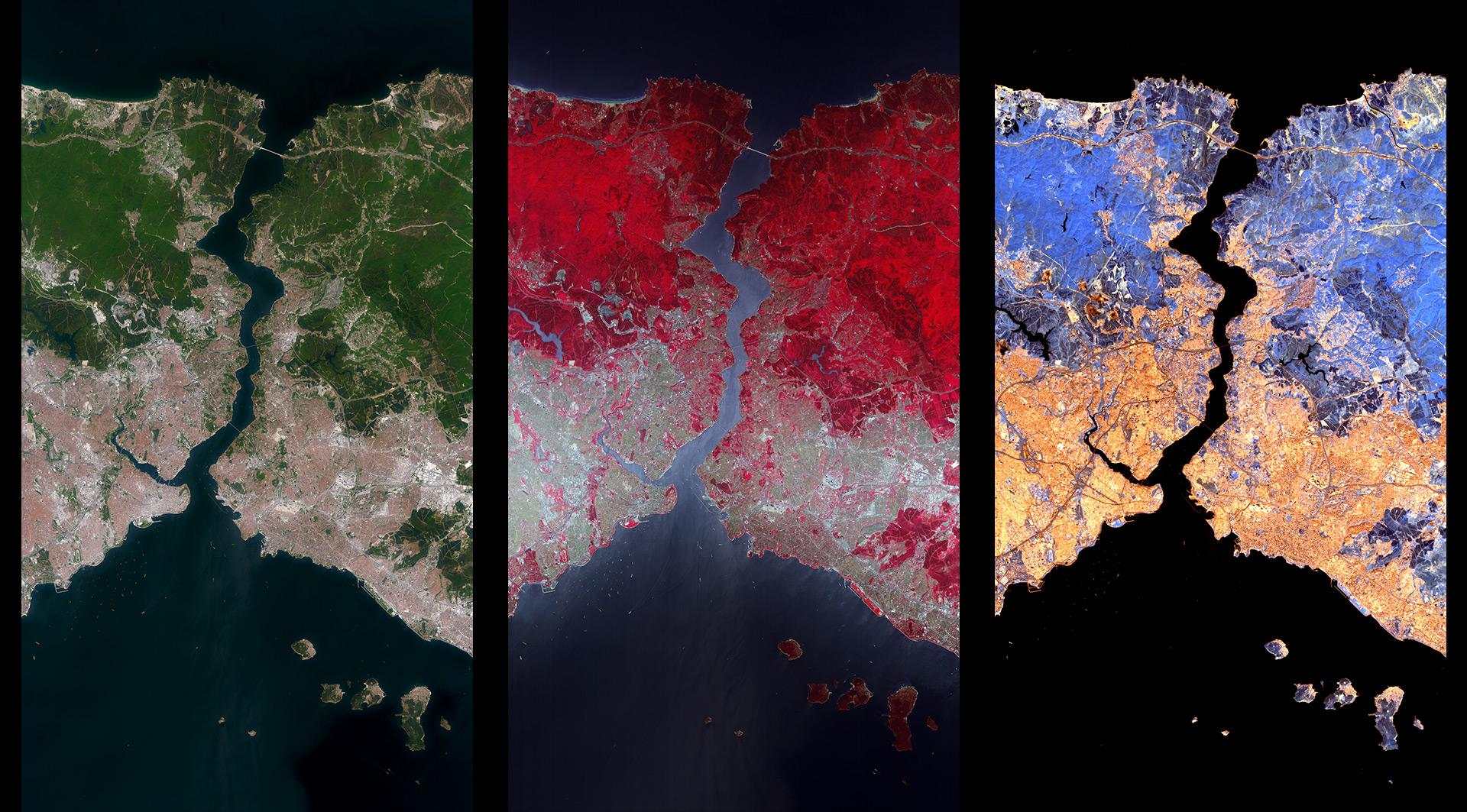 Erste Bilder vom Umweltsatelliten EnMAP