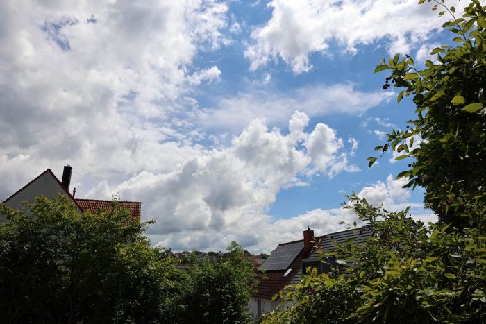 Wetterbild aus Eisingen vom 9. Juni 2022