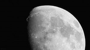 Goldener Henkel am zunehmenden Mond