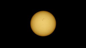 Sonnenfleckenaktivität am 21. Juni 2022