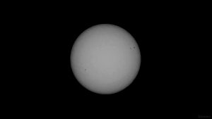 Sonnenfleckenaktivität am 24. Juni 2022