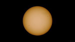 Sonnenfleckenaktivität am 24. Juni 2022