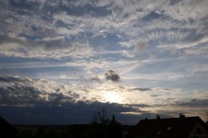 Wetterbild aus Eisingen vom 27. Juni 2022
