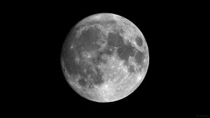 Zunehmender Mond am 12. Juli 2022