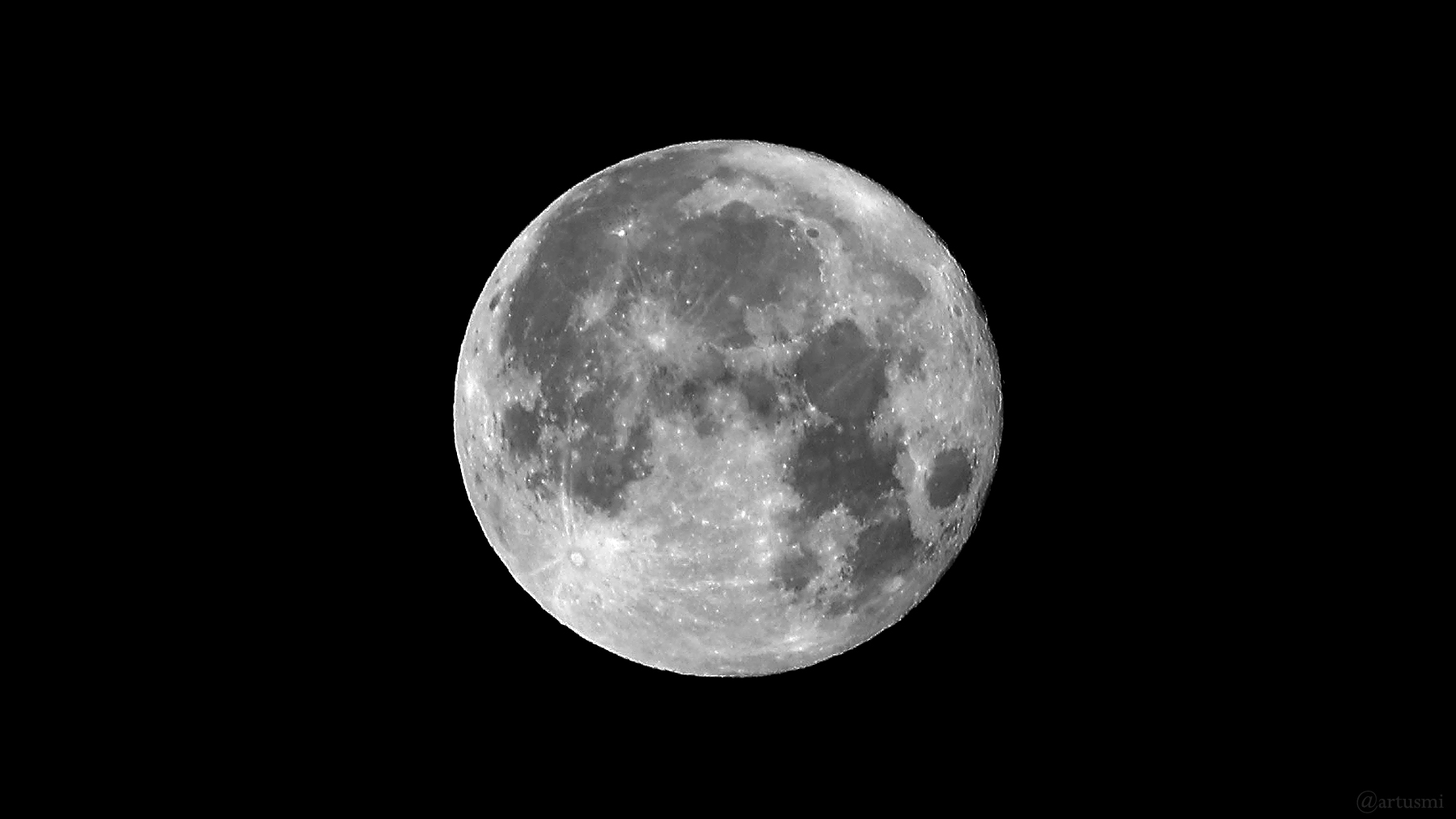 Abnehmender Mond am 14. Juli 2022