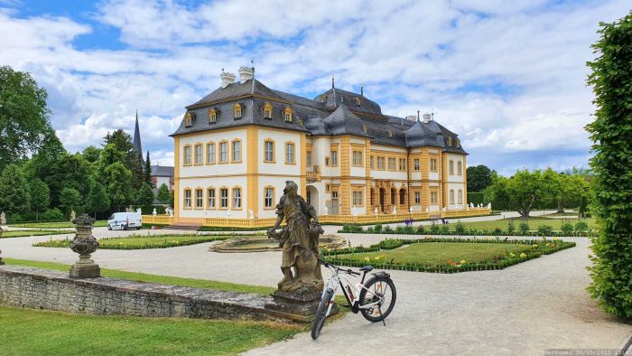 Schloss Veitshöchheim am 30. Mai 2022