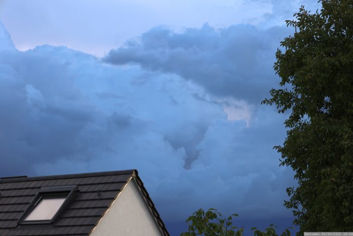 Wetterbild aus Eisingen vom 3. September 2022