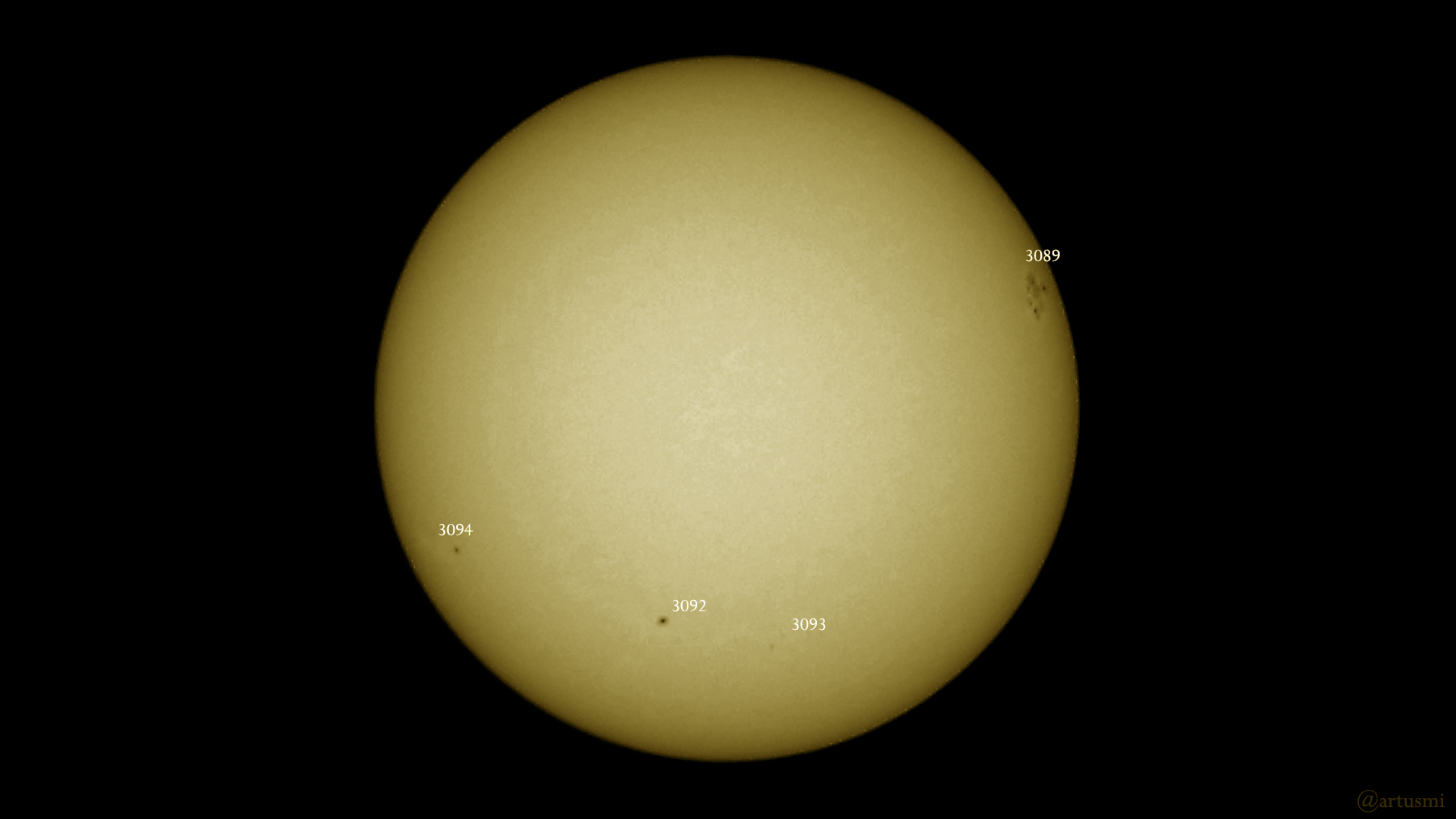 Sonnenfleckenaktivität am 4. September 2022
