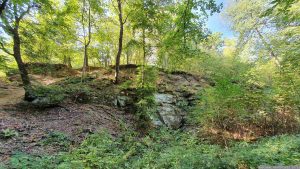 Werksandsteinbruch Höchberg am 6. September 2022