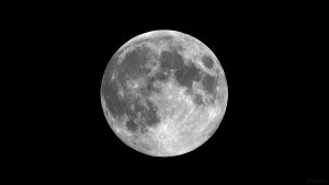 Zunehmender Mond am 7. Dezember 2022