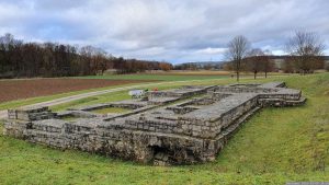 Fürstbischöfliches Jagdhaus Mädelhofen bei Waldbrunn am 9. Januar 2023