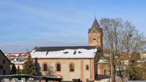 Pfarrkirche St. Nikolaus in Eisingen am 29. Januar 2023