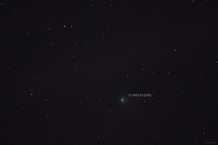 Komet C/2022 E3 (ZTF) am 29. Januar 2023