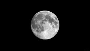 Zunehmender Mond am 5. Februar 2023
