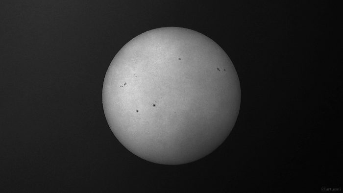 Sonnenfleckenaktivität am 13. Februar 2023