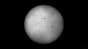 Sonnenfleckenaktivität am 16. Februar 2023