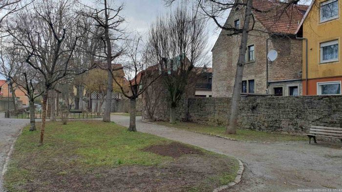 Dettelbach am Main im Landkreis Kitzingen am 11. März 2023