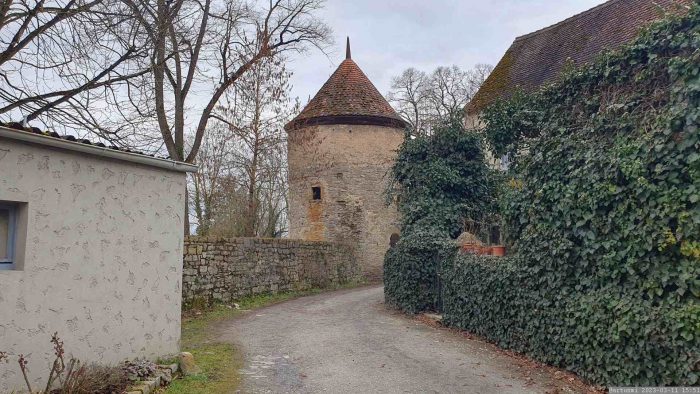 Dettelbach am Main im Landkreis Kitzingen am 11. März 2023