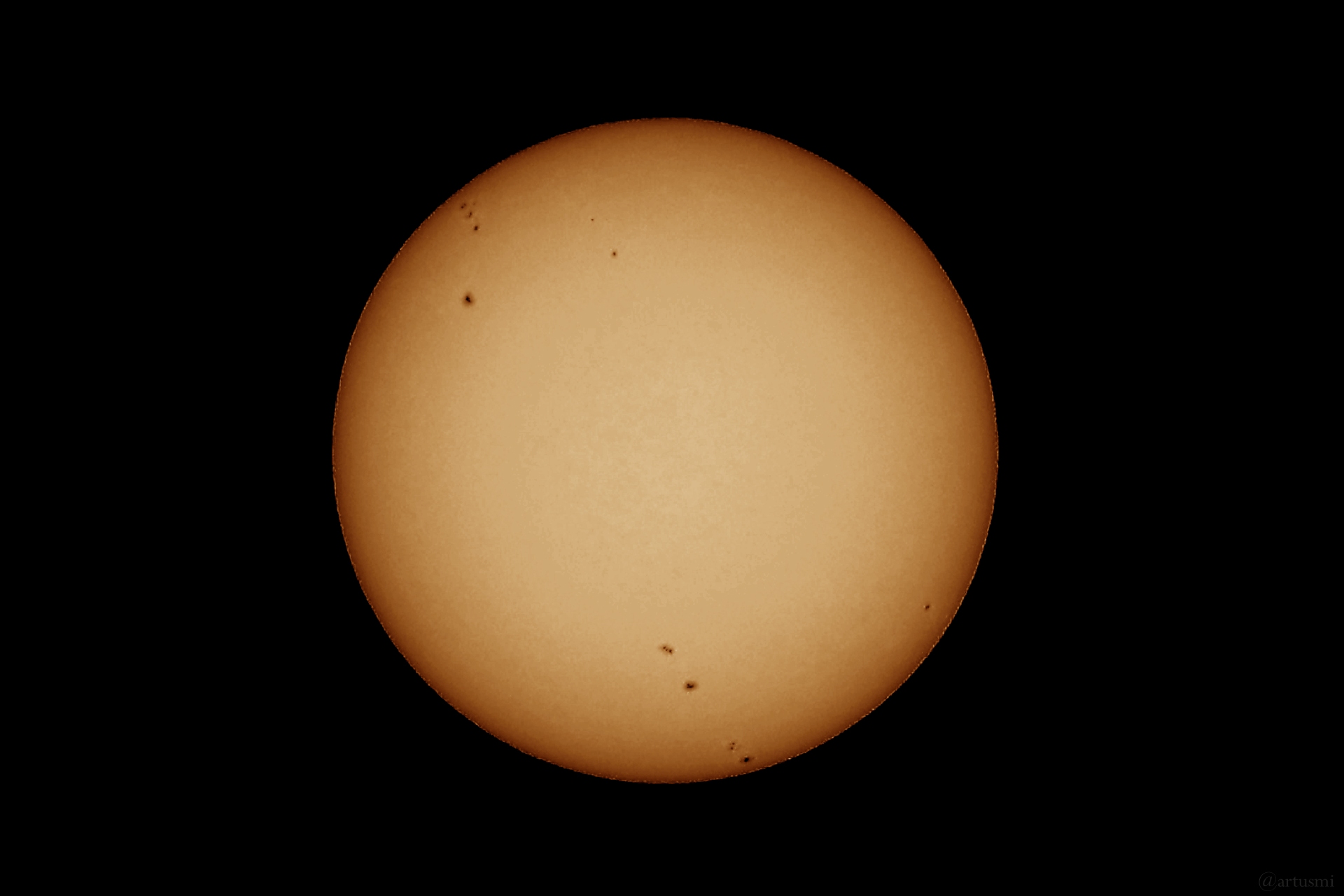Sonnenfleckenaktivität am 1. Juni 2023