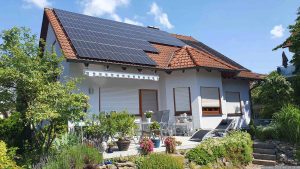 Unsere PV-Anlage am 14. Juni 2023