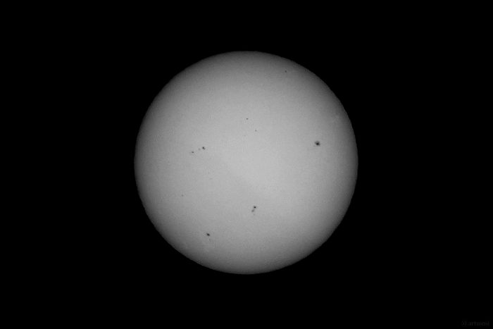 Sonnenfleckenaktivität am 22. Juni 2023