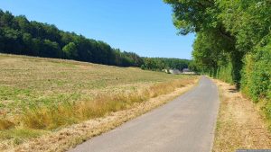 Kläranlage am Radweg bei Waldbüttelbrunn