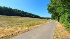Kläranlage am Radweg bei Waldbüttelbrunn
