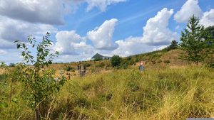 Hochbehälter bei Kist am 20. Juli 2023