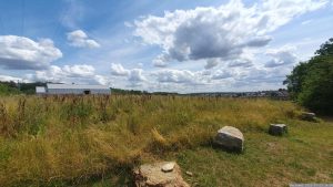 Hochbehälter bei Kist am 20. Juli 2023