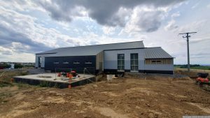 Hochbehälter in Kist am 22. Juli 2023