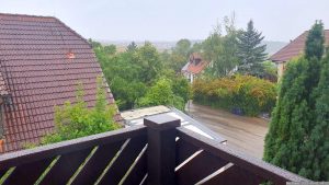 Starkregen am 1. August 2023