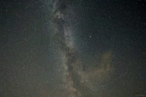 Milchstraße und Sommerdreieck am 12. August 2023 am Südwesthimmel von Eisingen